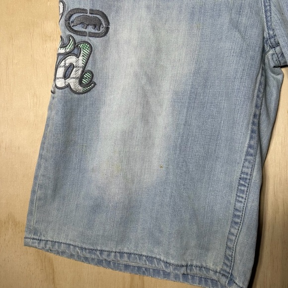 Ecko Unltd Unlimited Jean Shorts Size 42 100% Cotton Men’s - Picture 2 of 14